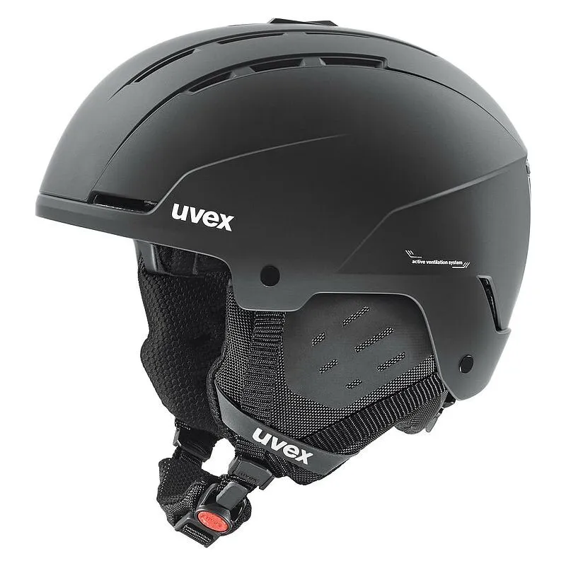 Casco de esquí Uvex Stance (negro mate)