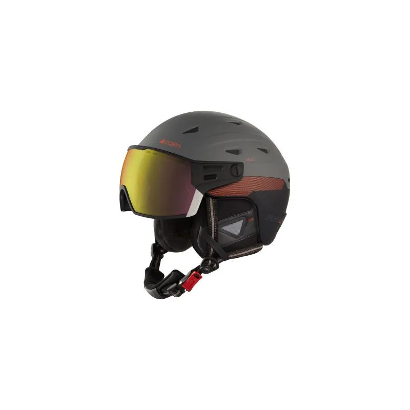 Cascos con visera Cairn Shuffle S-visor Evolight Nxt (Black Graphite Fire)