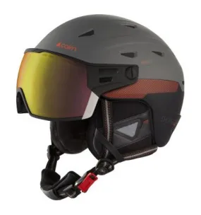 Cascos con visera Cairn Shuffle S-visor Evolight Nxt (Black Graphite Fire)