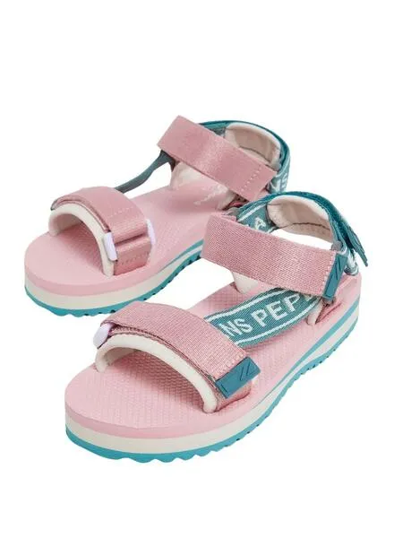 Chanclas Pepe Jeans Pool Jelly Rosa Para Niña