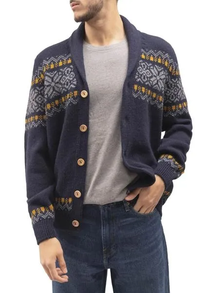 Chaqueta Klout Natal Azul para Hombre