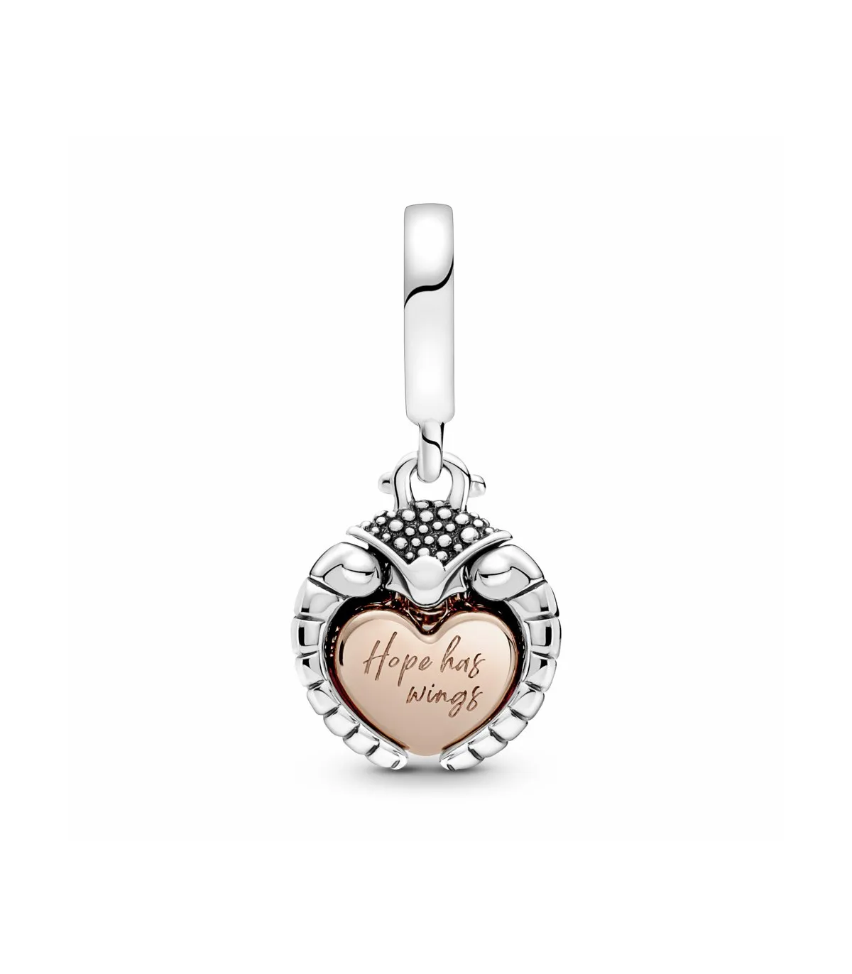 Charm Colgante Pandora Mariquita y Corazón Pandora Club 2022 - 780072C01