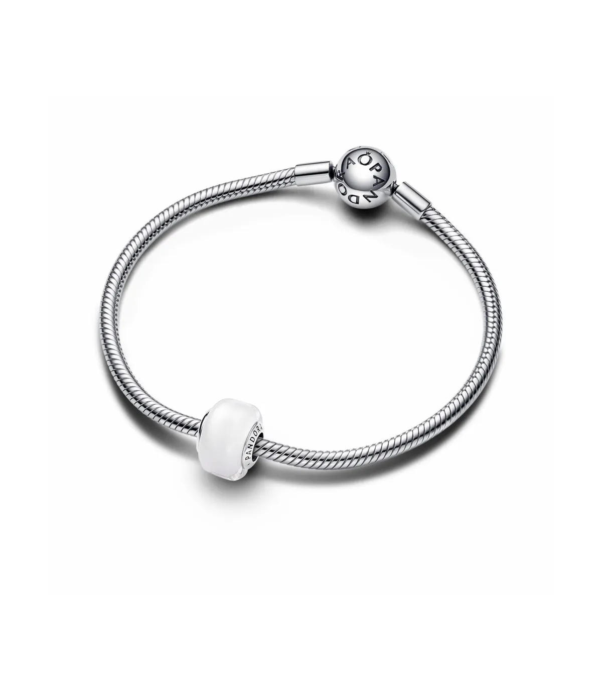 Charm Pandora Mini Cristal de Murano Blanco - 793118C00