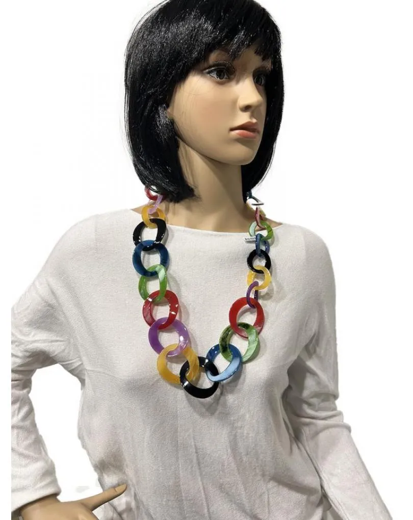 COLLARES ALEGRES EN MULTICOLOR PARA ANIMAR EL LOOK