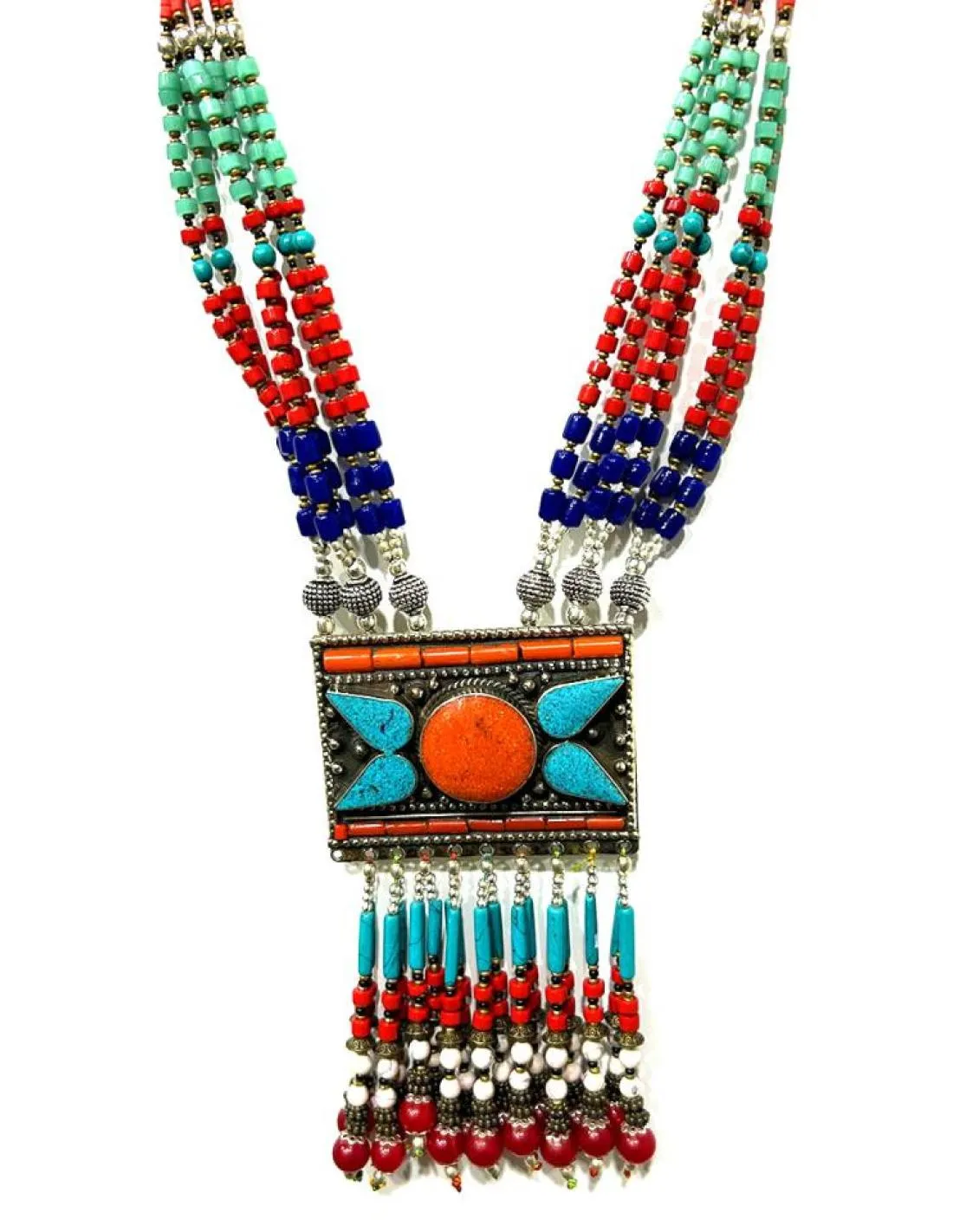 COLLARES ETNICOS PARA HOMBRE MODA BOHO IBIZA