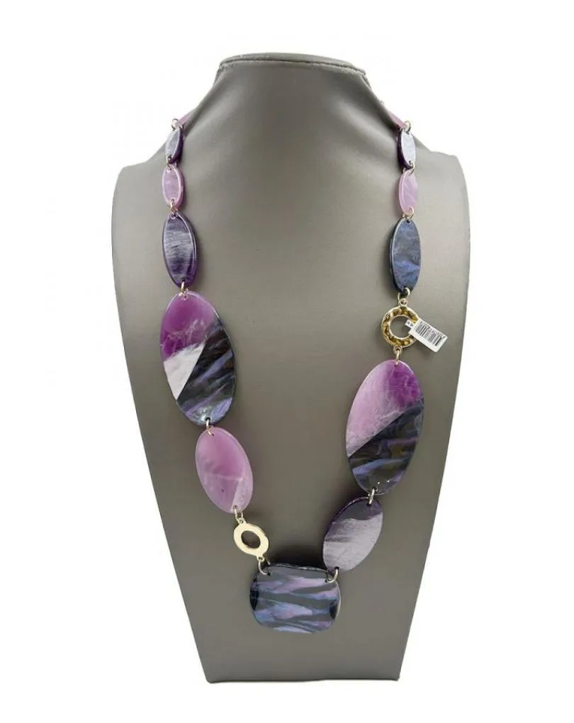 COLLARES ORIGINALES MORADOS Y LILAS DE MODA PARA UN LOOK ACTUAL