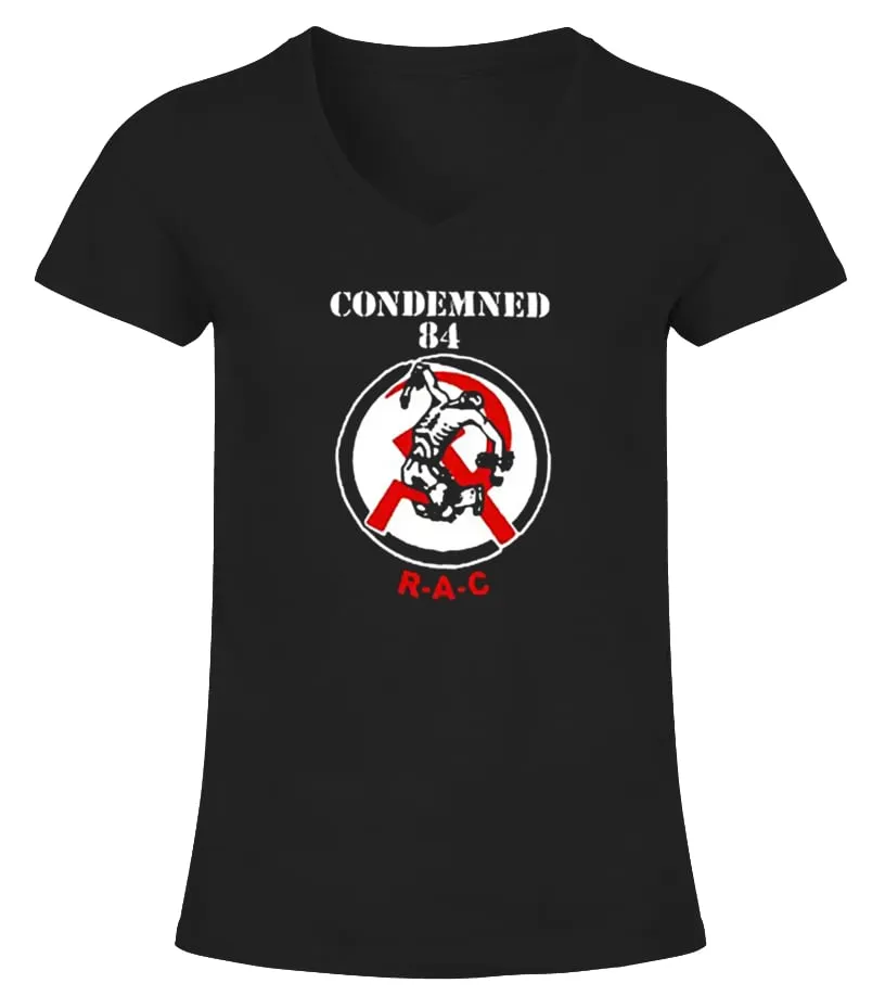 COMBAT 84 MERCH VNECK TSHIRT WOMAN