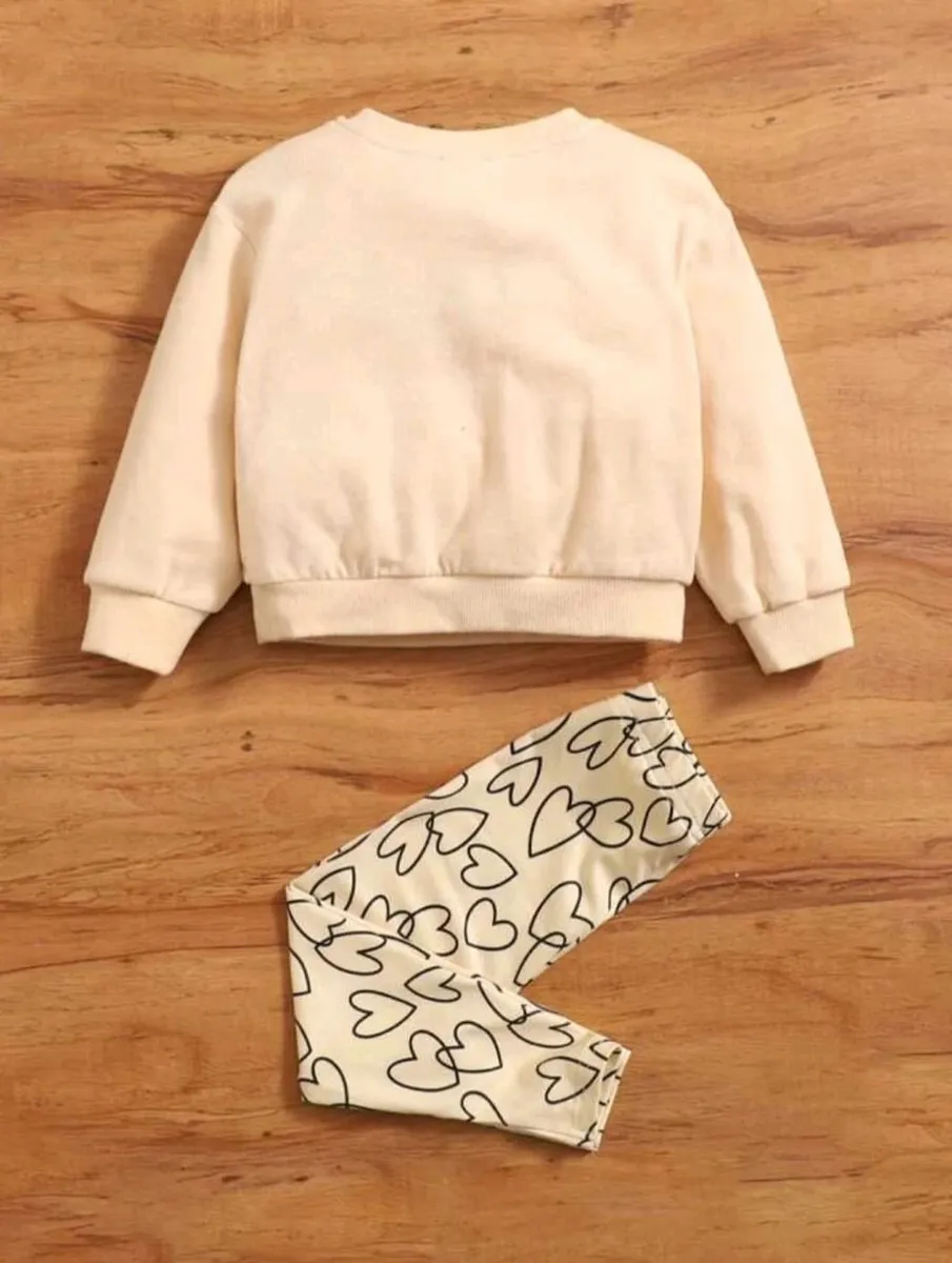 Conjunto Para Niña beige