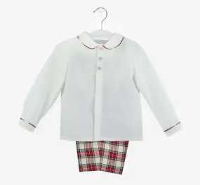 Conjunto para niño de Cuadro Escocés. O-Invierno