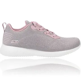 Deportivas Casual para Mujeres de Skechers 117074 Bobs Squad - Ghost Star