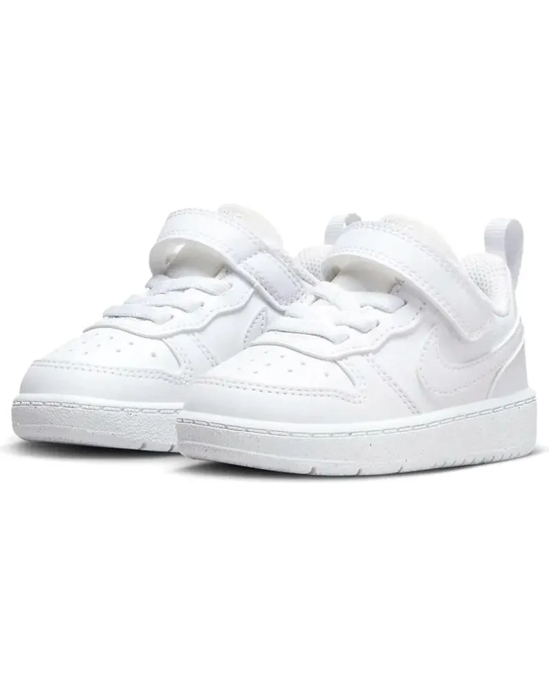 Deportivas NIKE  de Niña y Niño DV5458-106 COURT BOROUGH LOW RECRAFT  WHITE-WHITE-WHITE