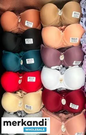 Elige entre diferentes alternativas de color en sujetadores de moda para mujer de Turquía DMY, en tallas de la 75 a la 95.