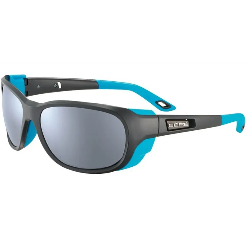 Gafas de sol Cébé Everest (Gris mate Azul Pico Gris Plata Cat.4)