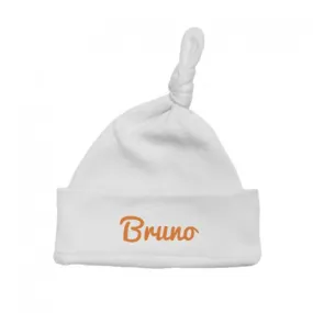 Gorro Bebé blanco personalizado