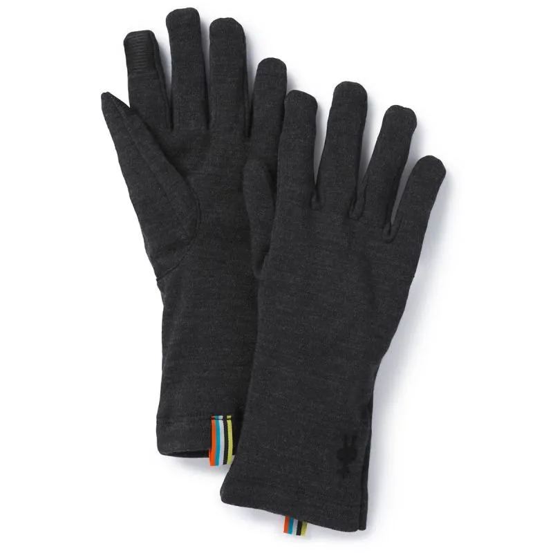 Guantes de lana merina Smartwool Thermal Merino Glove (Charcoal Heather)