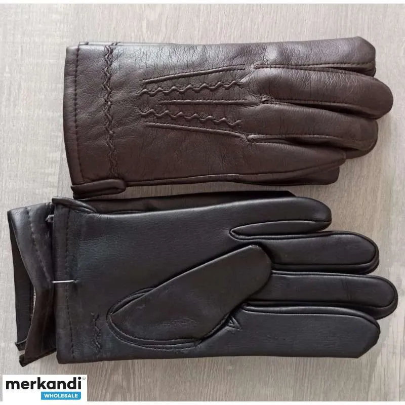 Guantes Ecológicos de Cuero Sintético para Hombre en Venta al Por Mayor