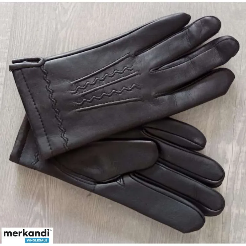 Guantes Ecológicos de Cuero Sintético para Hombre en Venta al Por Mayor