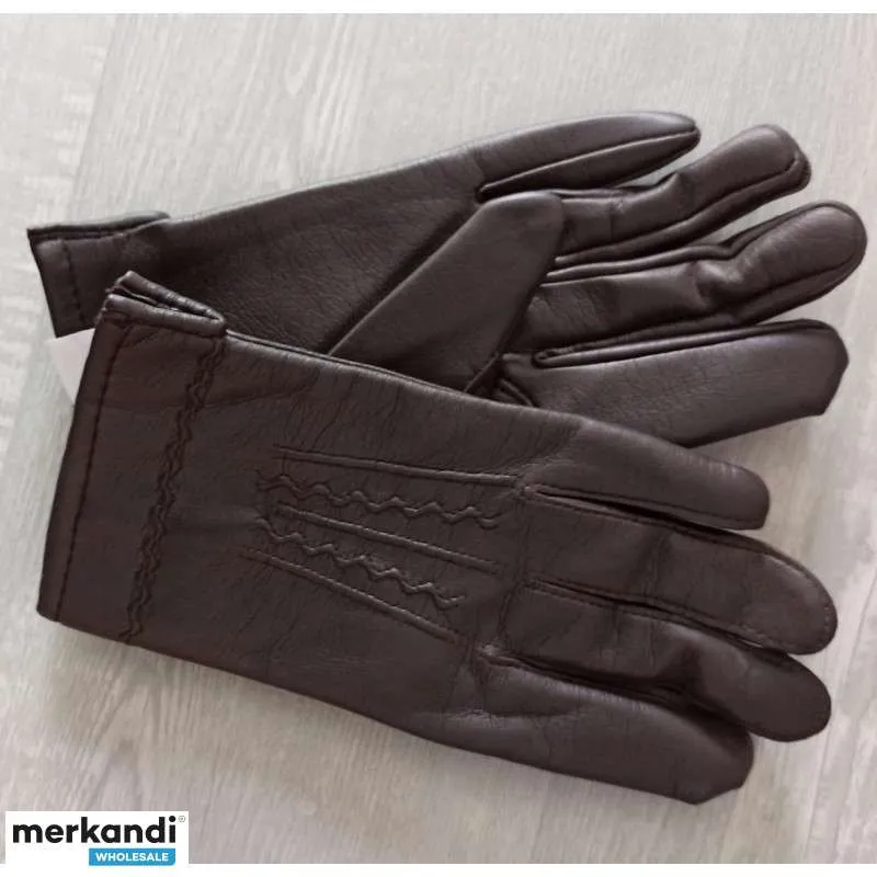 Guantes Ecológicos de Cuero Sintético para Hombre en Venta al Por Mayor