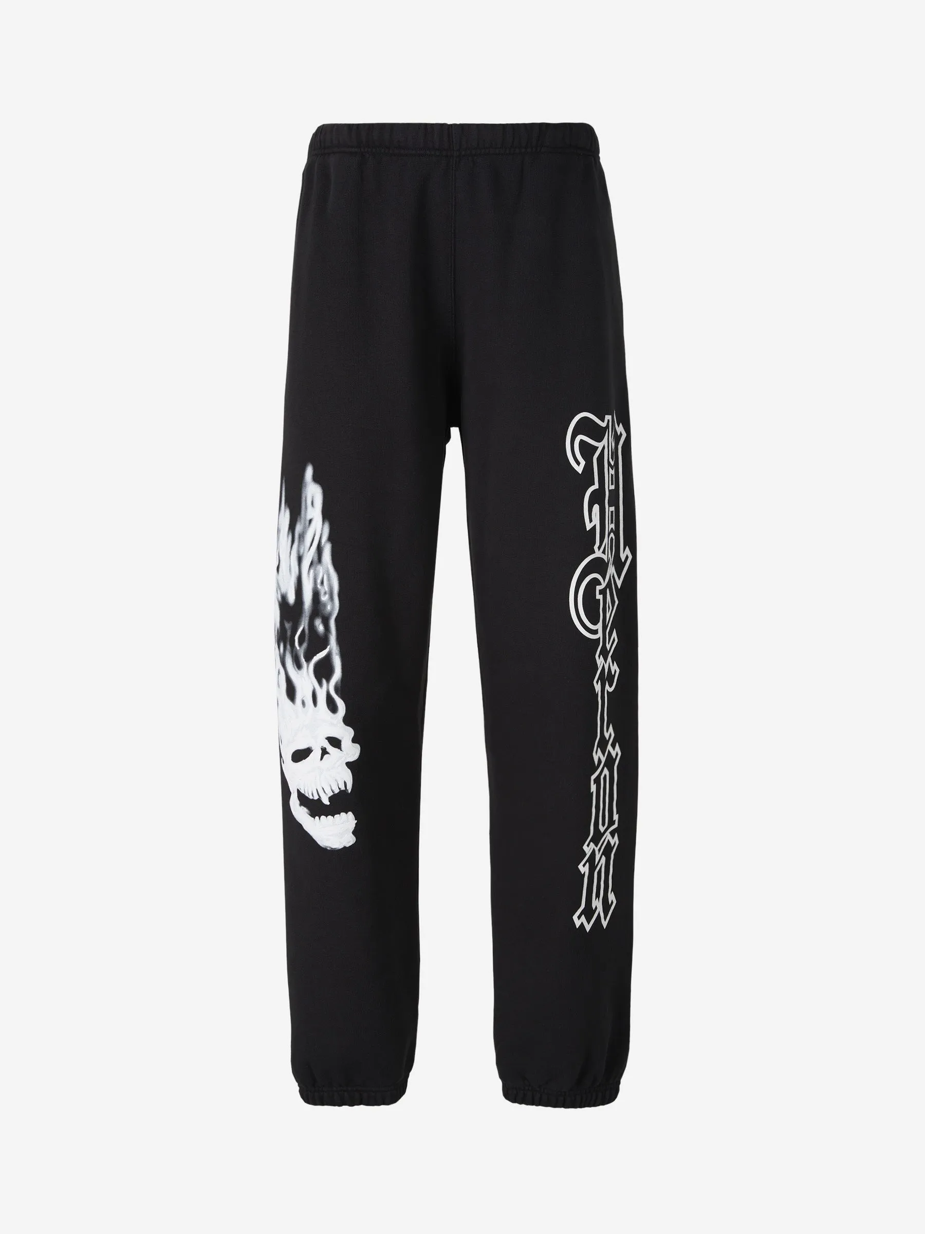 Heron Preston Joggers Flaming Skull