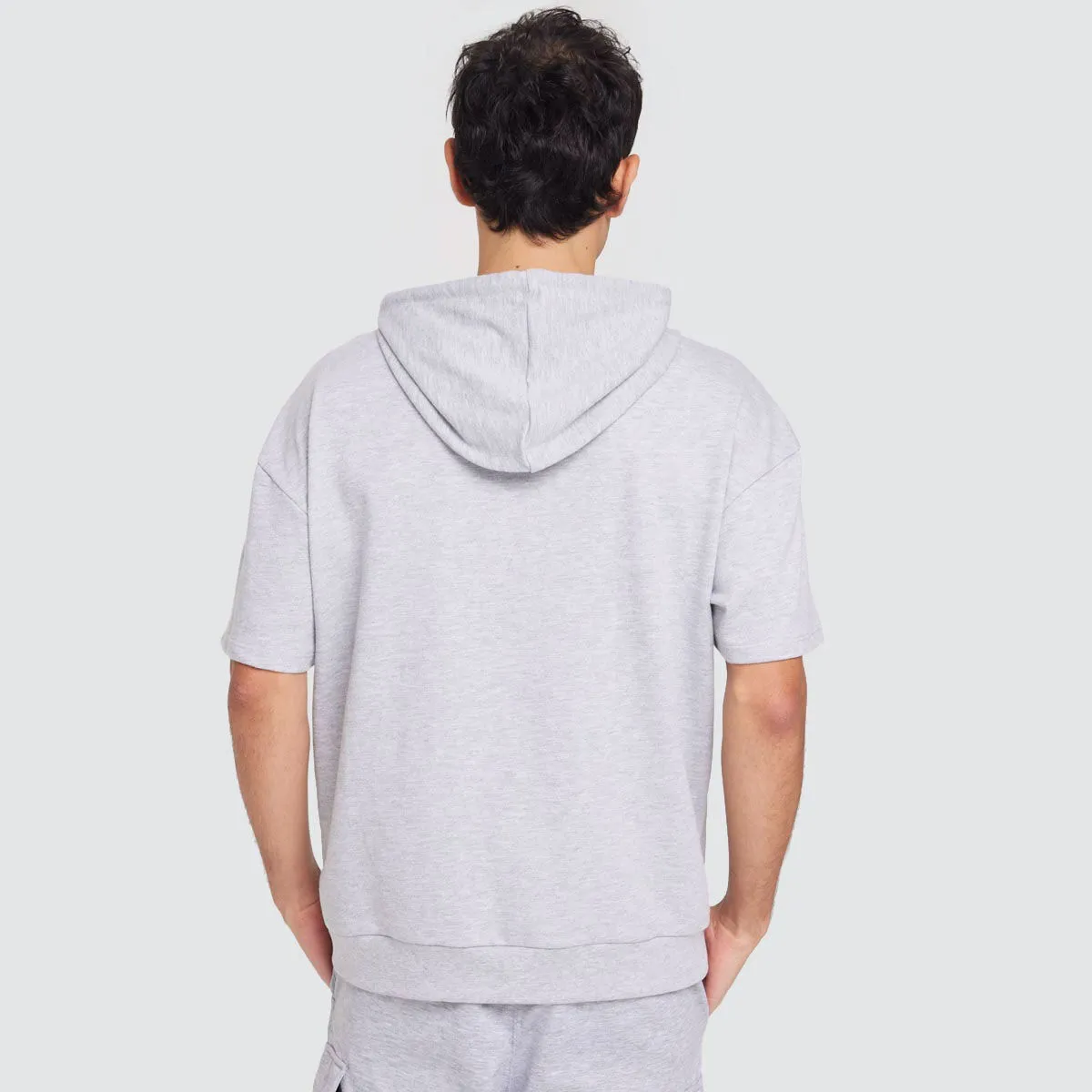 Hoodie Para Hombre Manga Corta