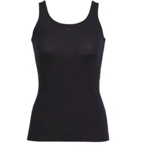 ICEBREAKER Womens Siren Tank (negro) Mujer