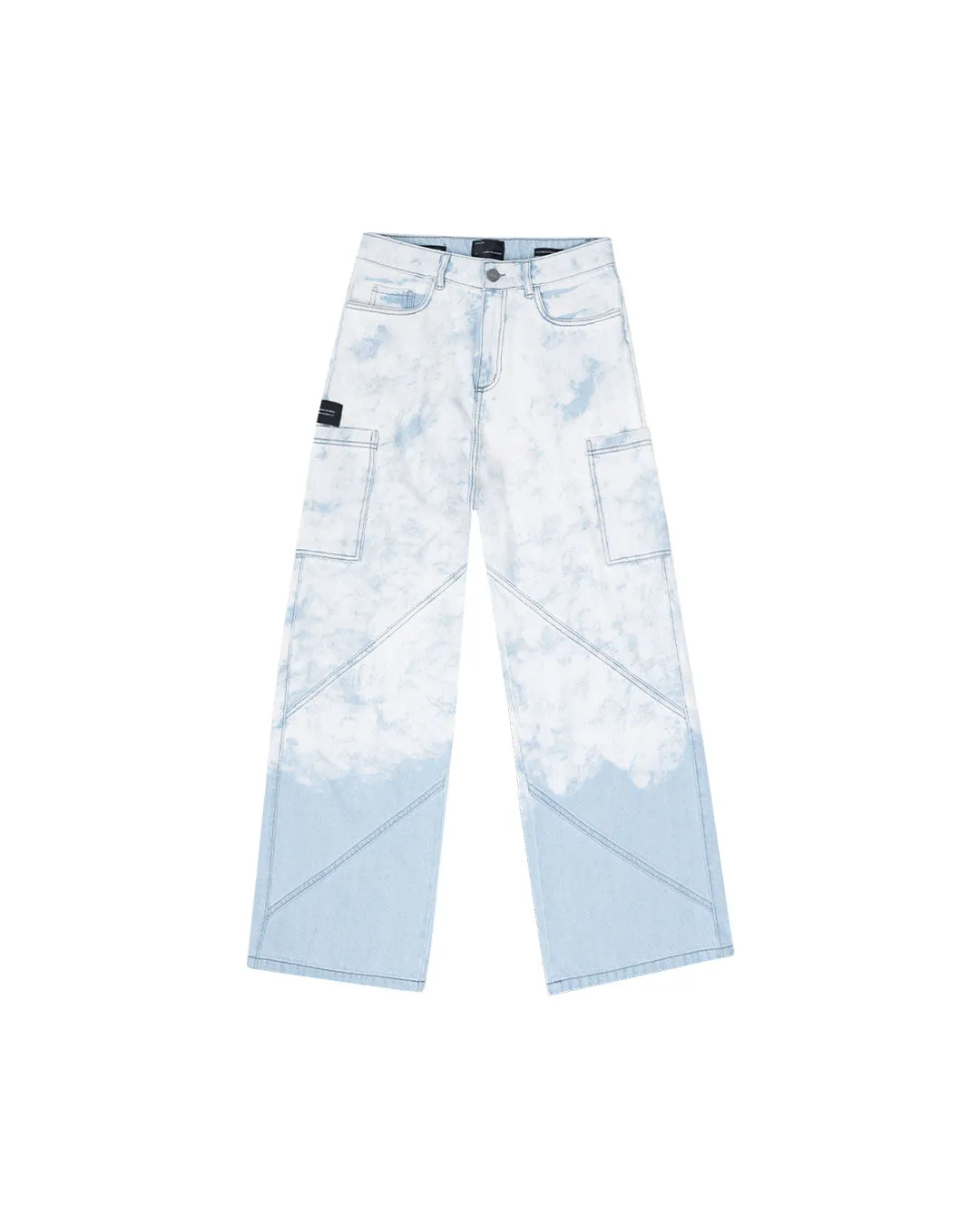 JEAN CARGO STRAIGHT WEEDGREEN HIELO