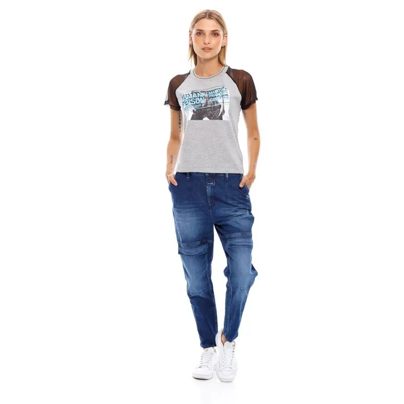 Jean Stretch Para Mujer Fem Moda Girbaud