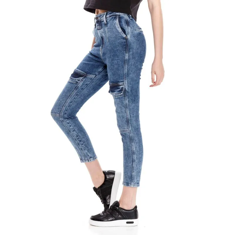 Jean Stretch Para Mujer Jean Fem Moda