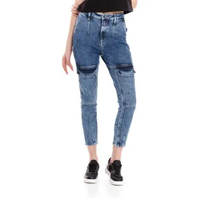 Jean Stretch Para Mujer Jean Fem Moda