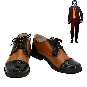 Joaquin Phoenix Cosplay, Joker Arthur Fleck Zapatos de cuero