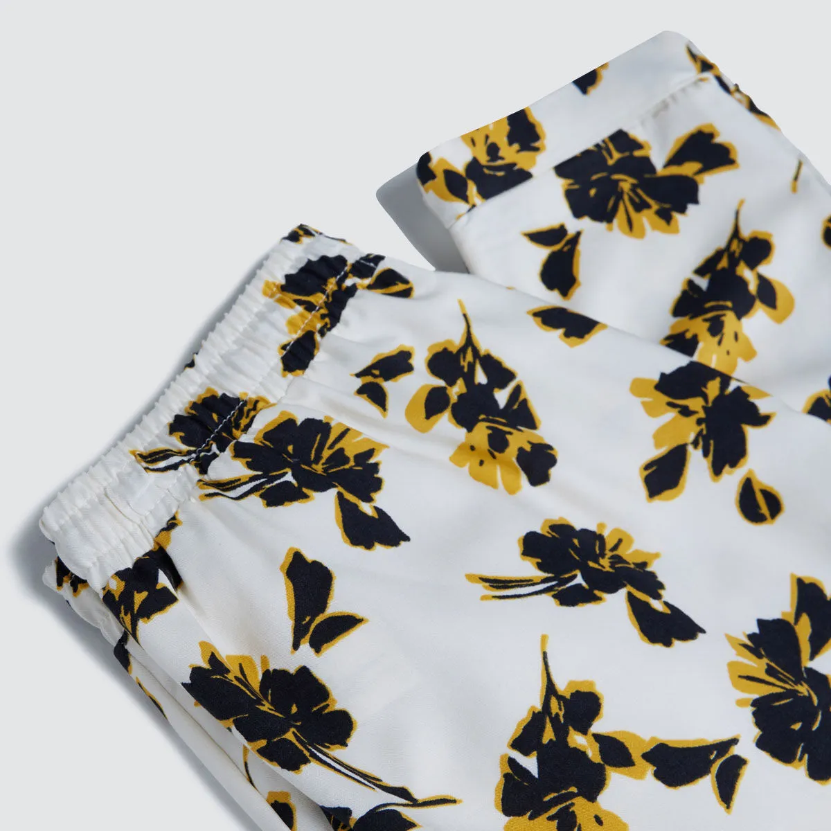 Jogger Con Estampado De Flores