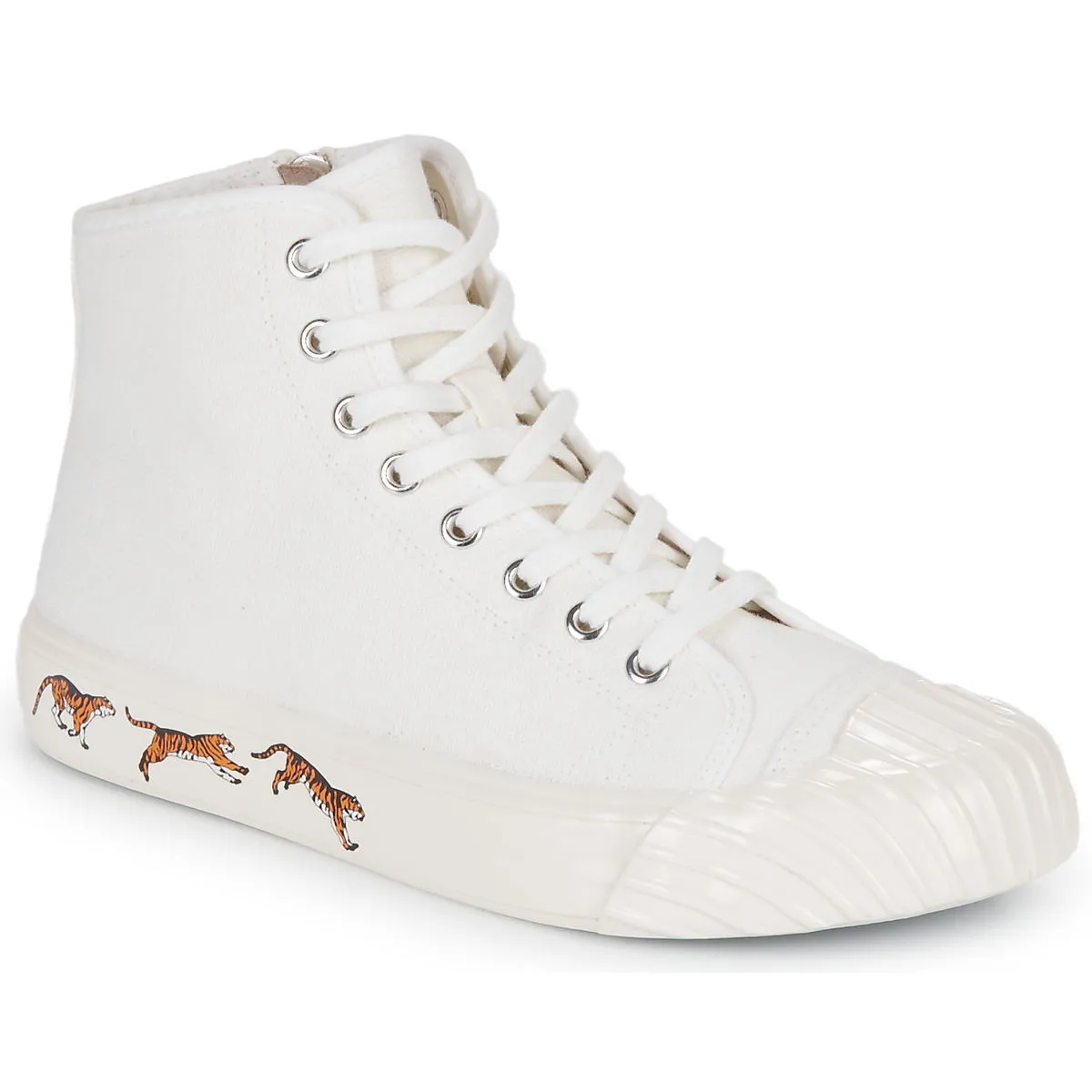 KENZO School Tiger High Top "White"