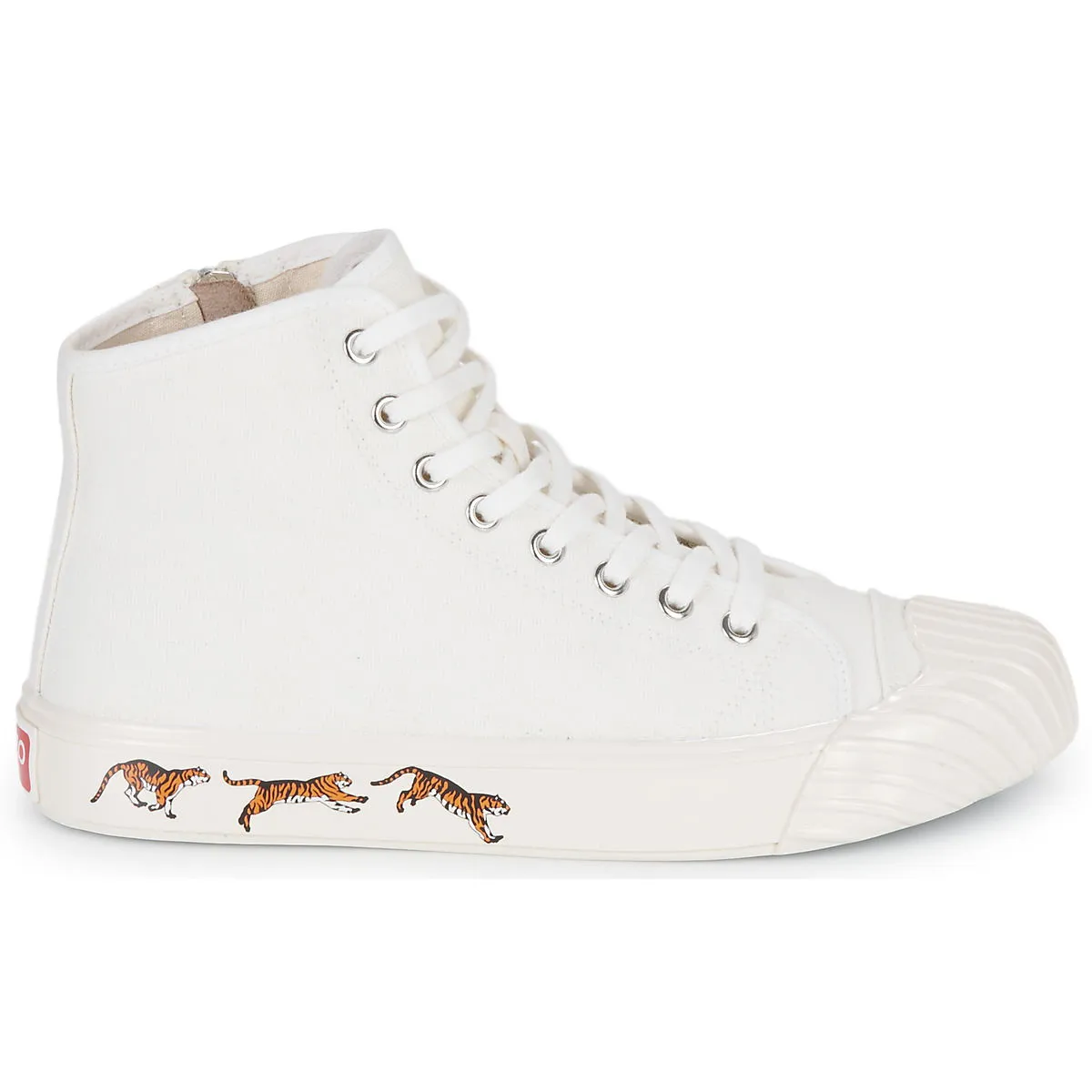 KENZO School Tiger High Top "White"