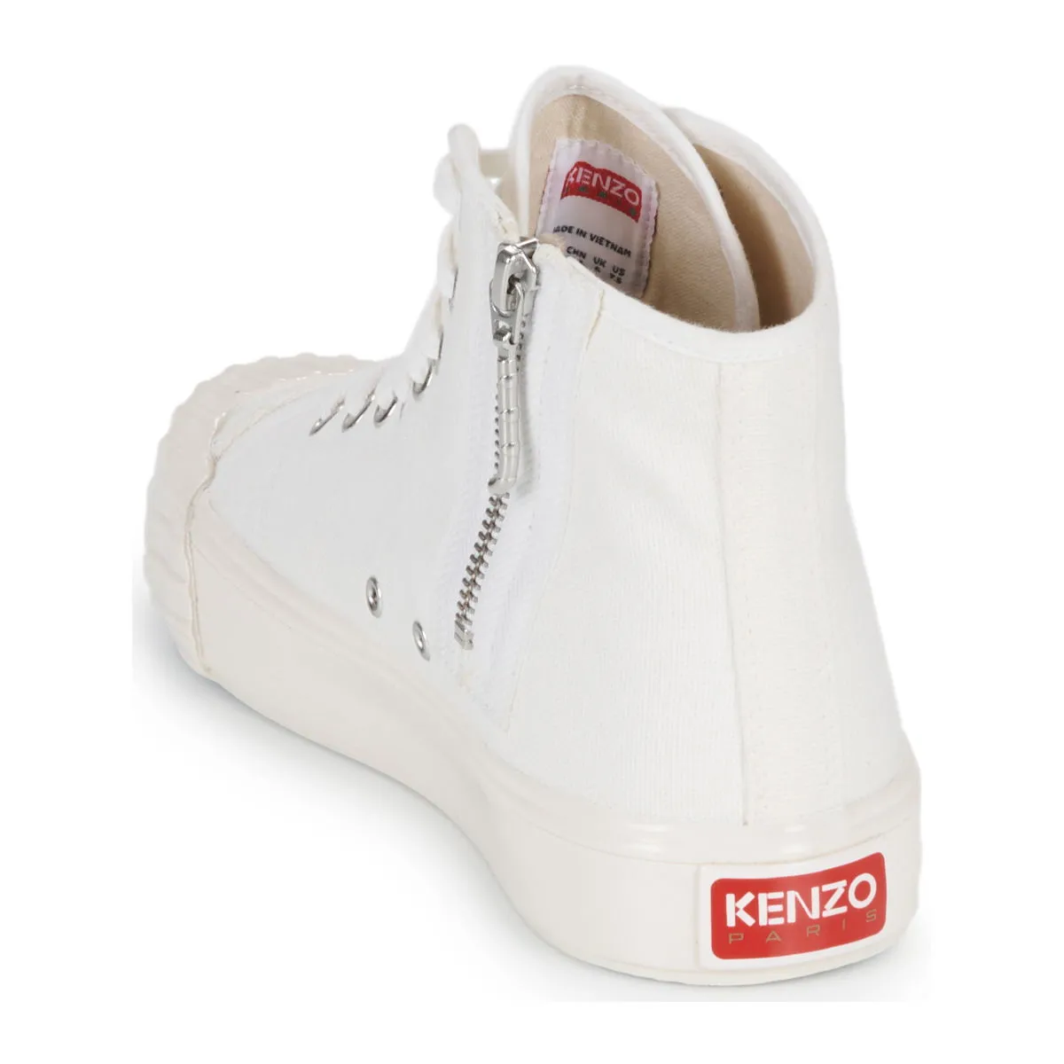 KENZO School Tiger High Top "White"