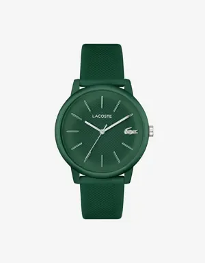 Lacoste Reloj Lacoste.12.12 Move de silicona caqui con tres manecillas