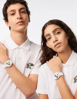 Lacoste Reloj Lacoste.12.12 × Netflix Sex Education de silicona con tres manecillas