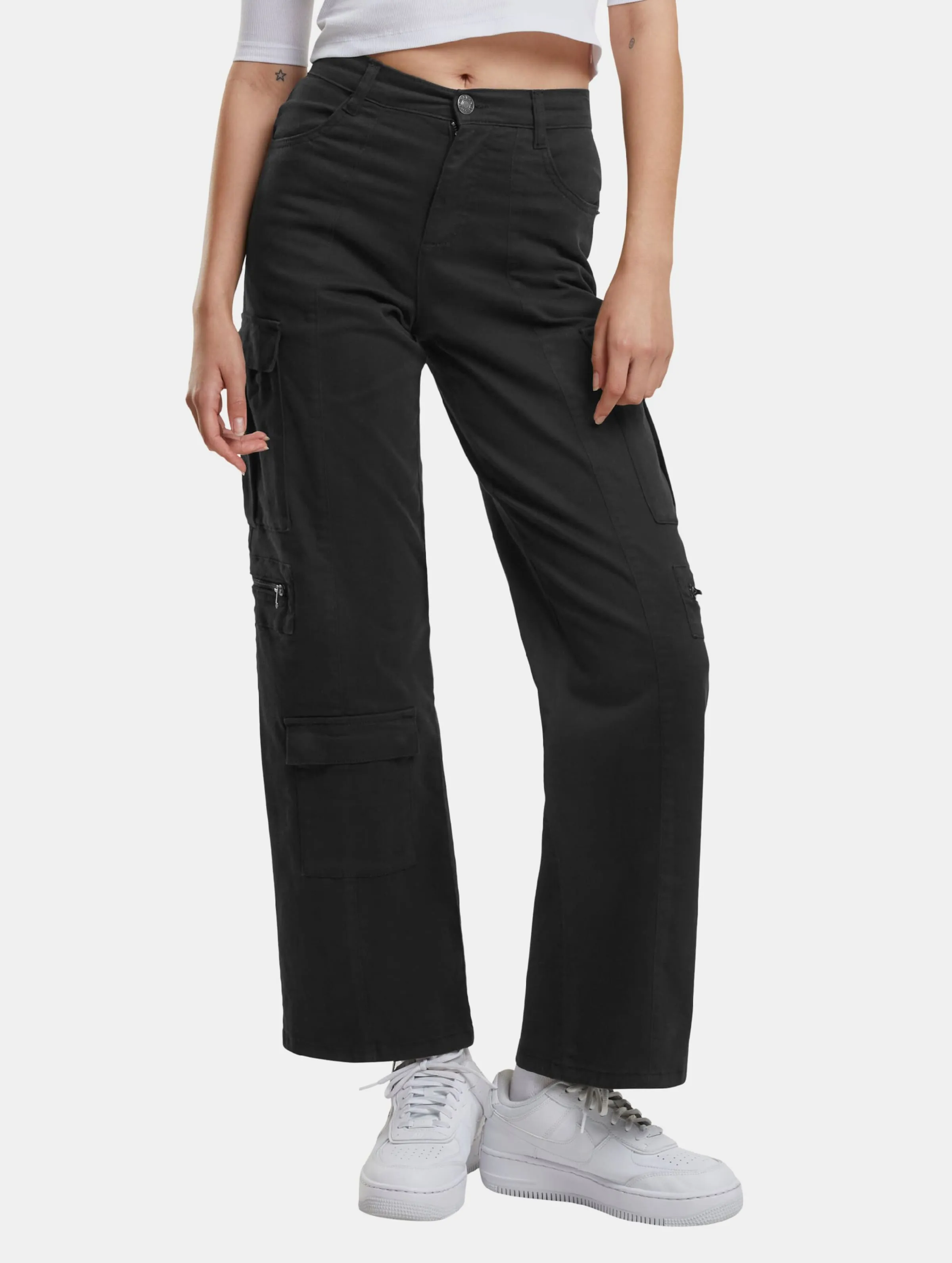 Ladies Loose Utility Stretch Twill 