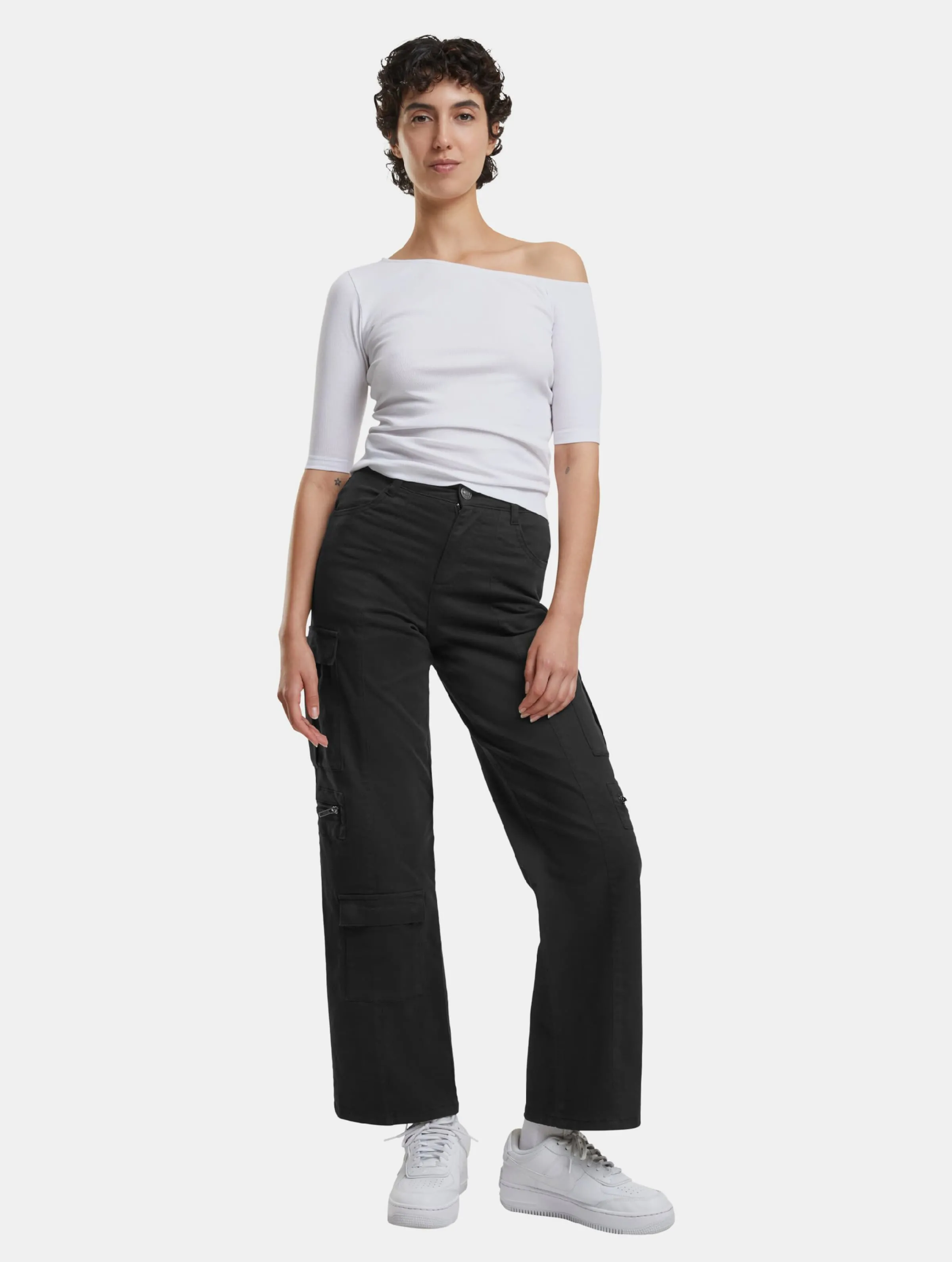 Ladies Loose Utility Stretch Twill 