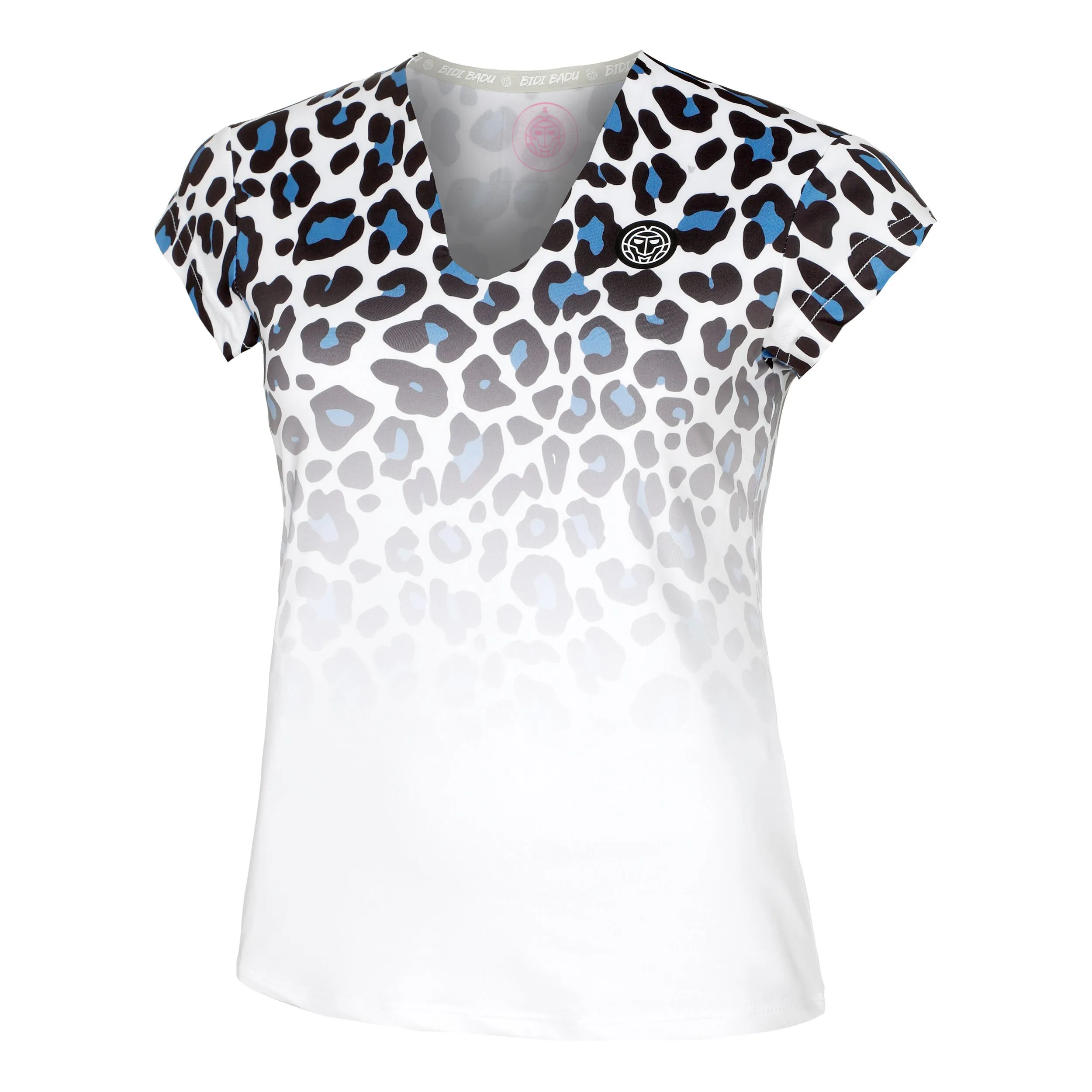 LEOPARTY STYLES VNECK CAMISETA DE MANGA CORTA MUJERES