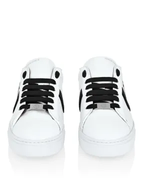 Lo-Top Leather Arrow Force Strass Sneakers