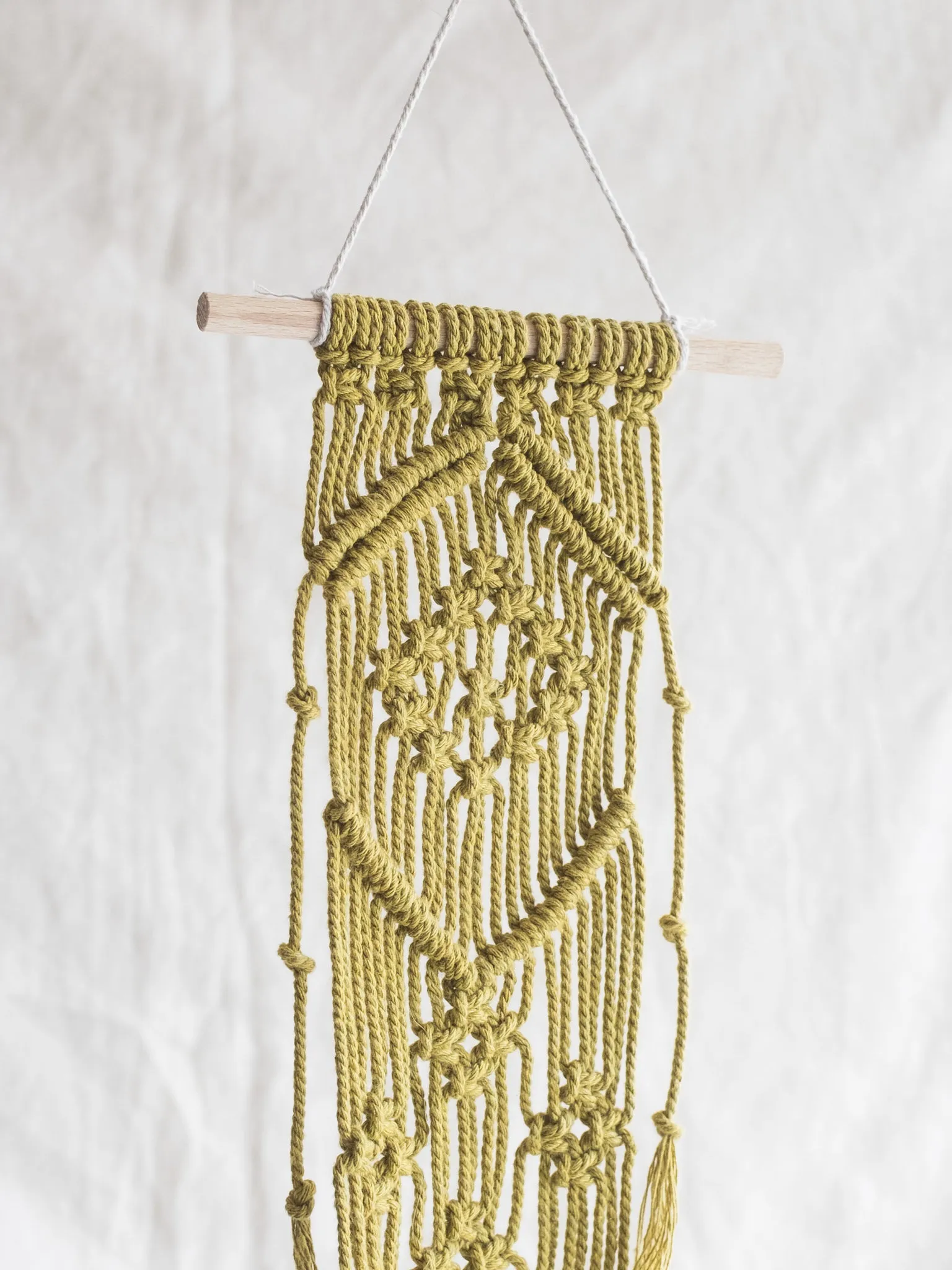 Macetero Green Pattern Plant Hanger