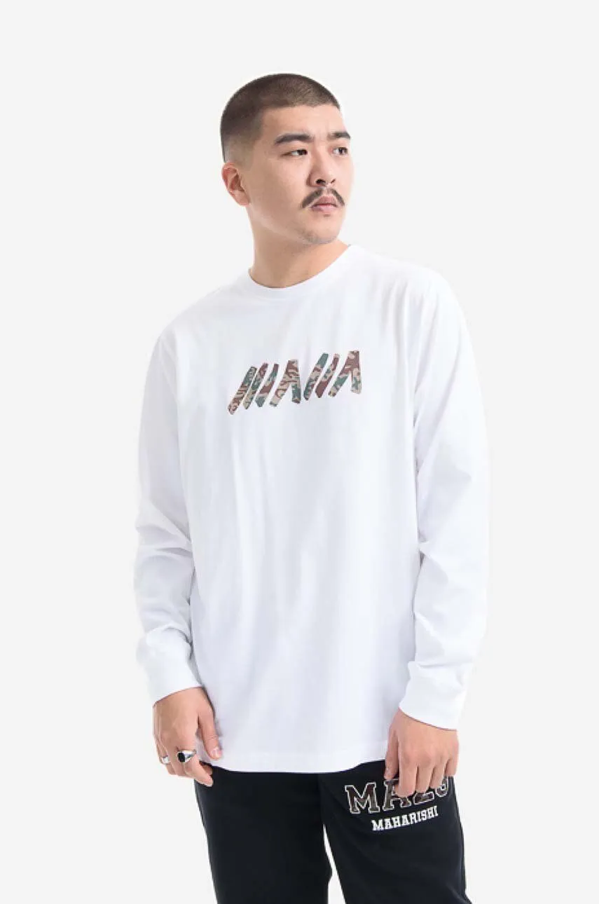 MAHARISHI MONSTER TIGER LONGSLEEVE TSHIRT WITH PRINT