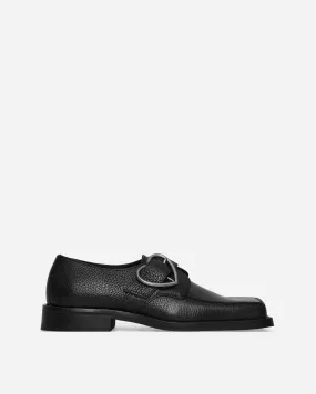 Martine Rose Square Toe Buckle Loafers