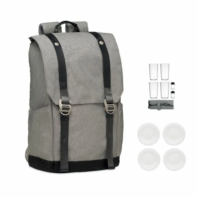 Mochila de picnic corporativa con compartimento refrigerado Cozie