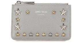 Monedero y llavero Nancy con estrellas en gris Jimmy Choo 