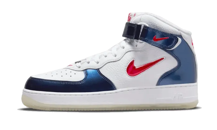 Nike Air Force 1 Mid University Red Midnight Navy