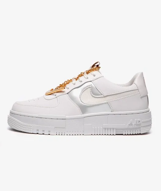 NIKE AIR FORCE 1 PIXEL SUMMIT WHITE