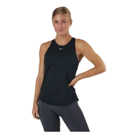 Nike Dri-FIT One Women's Standard Fit Tank BLACK/WHITE