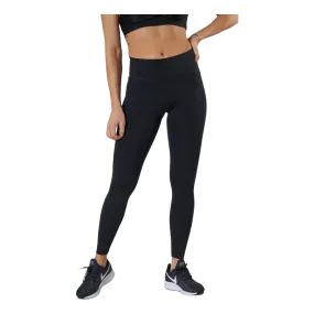 Nike One Women's Mid-Rise 7/8 Leggings BLACK/WHITE