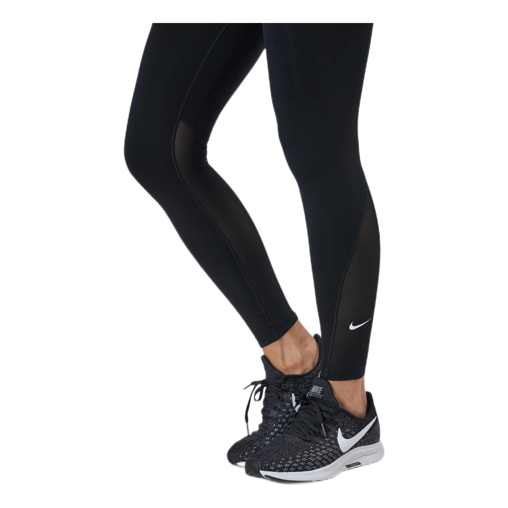 Nike One Women's Mid-Rise 7/8 Leggings BLACK/WHITE